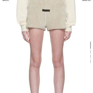 Fear of GOD ESSENTIALS Gray cotton shorts